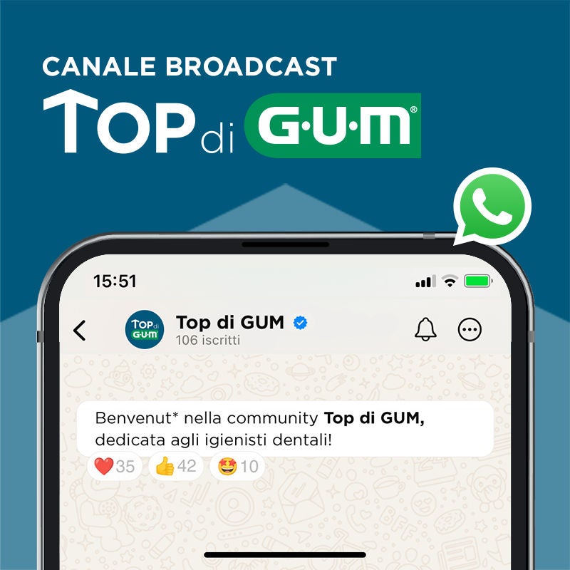 Canale Broadcast Community Igienisti Dentali TOP di GUM