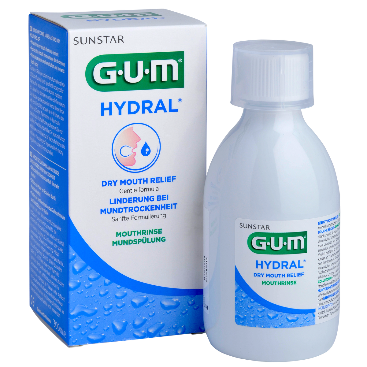 GUM® ActiVital® Mouthwash Every day fluoride and gentle rinse