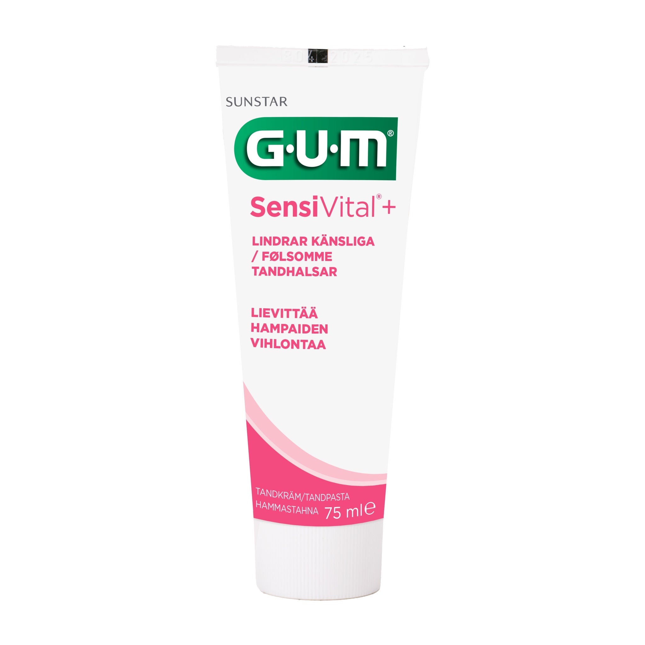 GUM SensiVital+ Toothpaste 75ml Tube