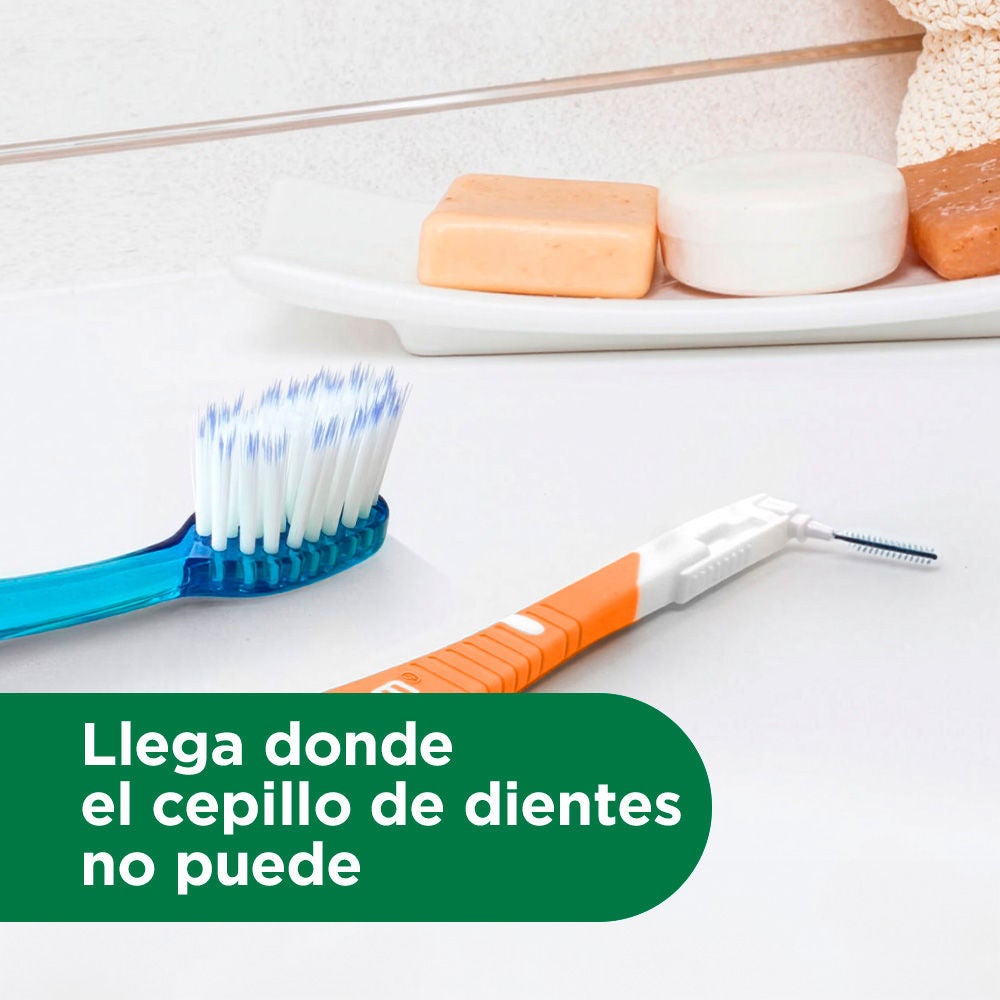 Imagen del cepillo GUM PRO y el interdental GUM BI-DIRECTION