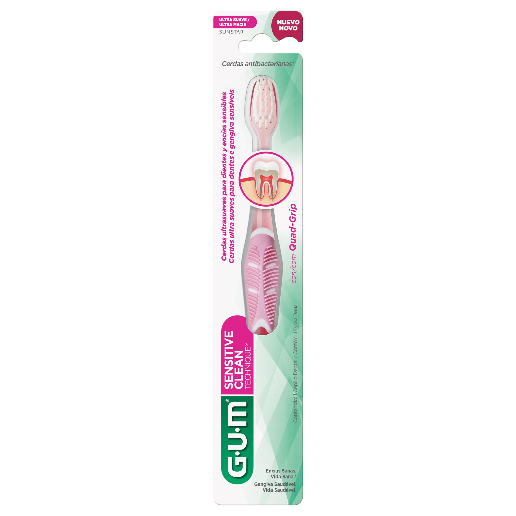 GUM Escova Dental Technique SENSITIVE CLEAN