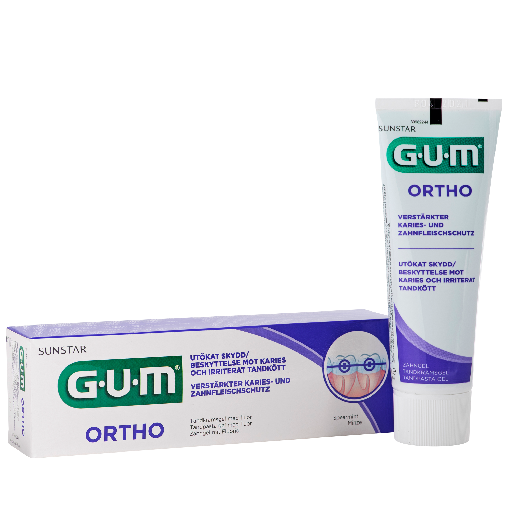 GUM ORTHO Tannkrem