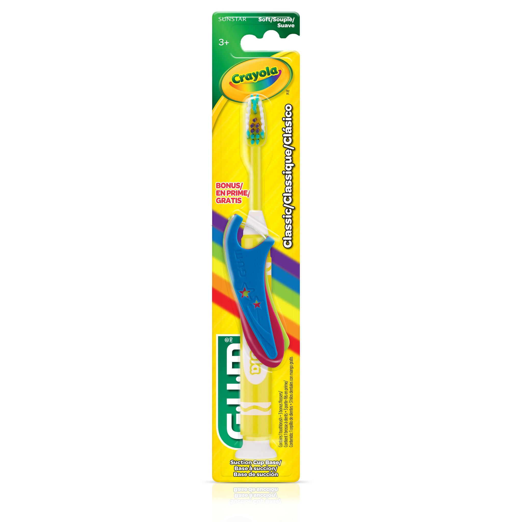 227AC-Product-Packaging-Toothbrush-Crayola-Marker-front-Yellow-1ct-BonusFlosser.jpg