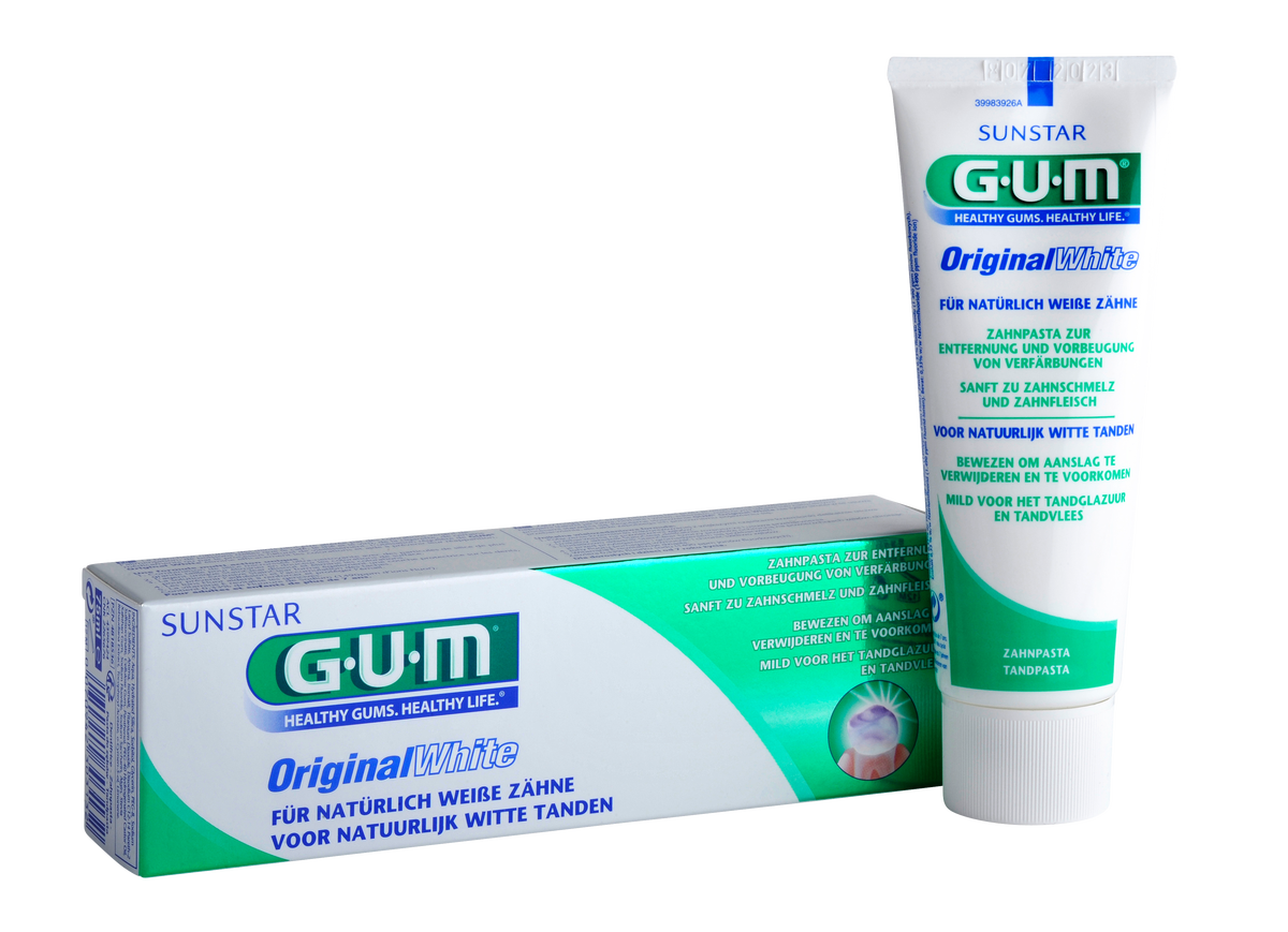 Gum original white tandpasta