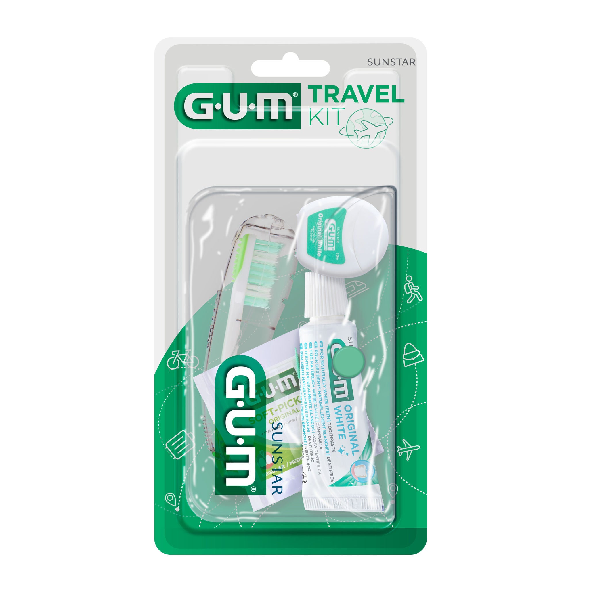 GUM® TRAVEL KIT GUM® TRAVEL KIT