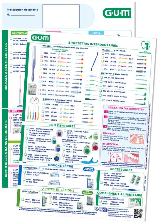 Bloc de prescription Omnipratique GUM®