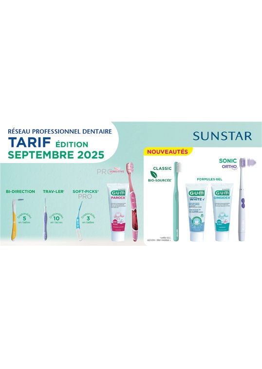 Tarif Professionnel SUNSTAR - Cabinets dentaires