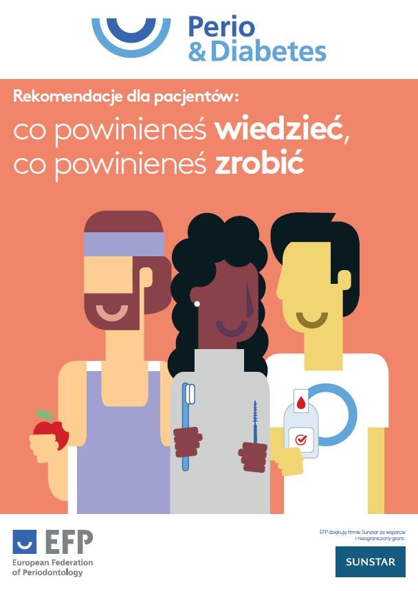 Broszura EFP Perio & Diabetes - rekomendacje dla pacjentów