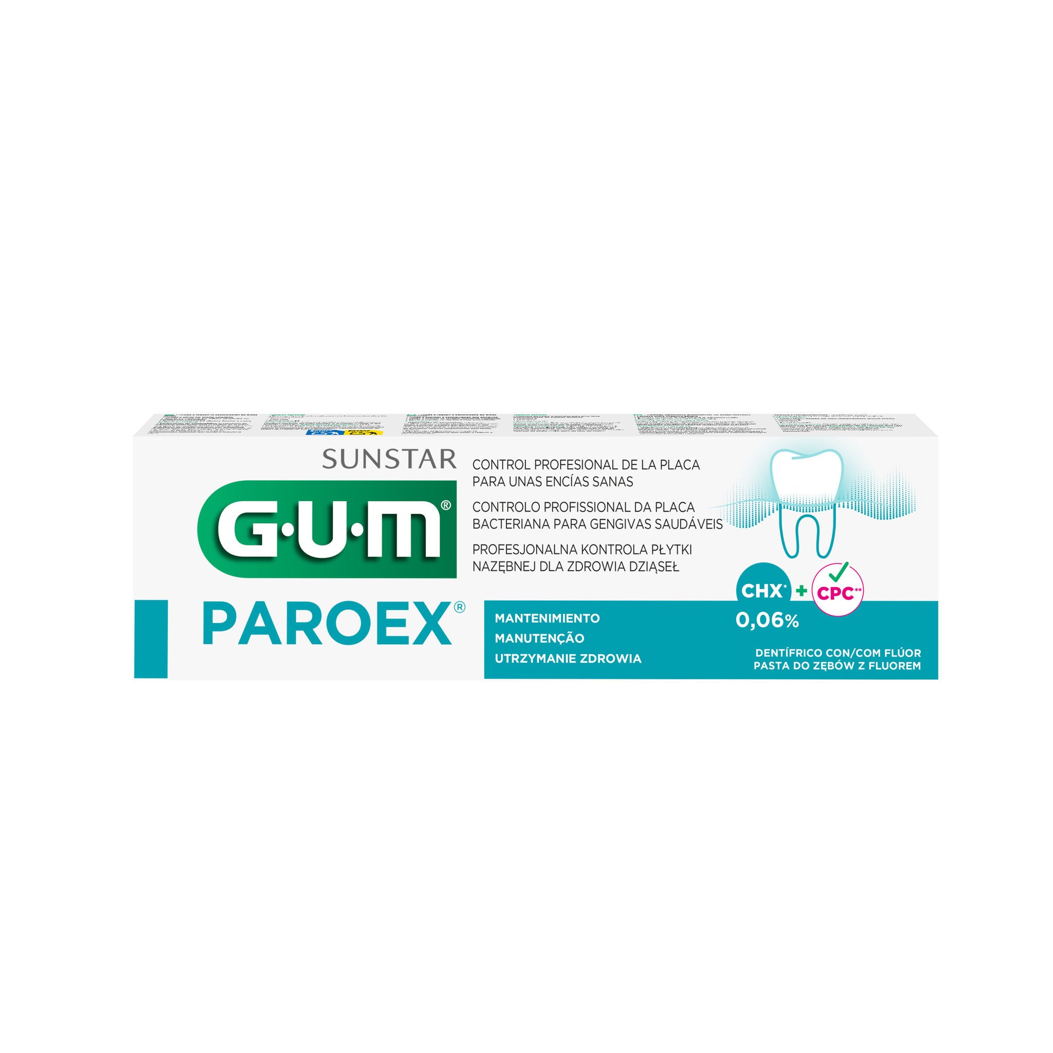 GUM® PAROEX® 0,06% Uso Diario Pasta Dental 75ml