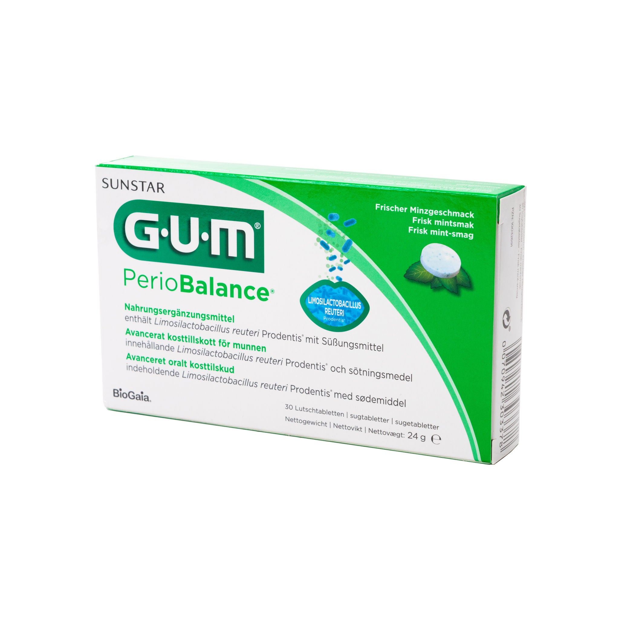 GUM PerioBalance Tablets Fresh Mint 30ct