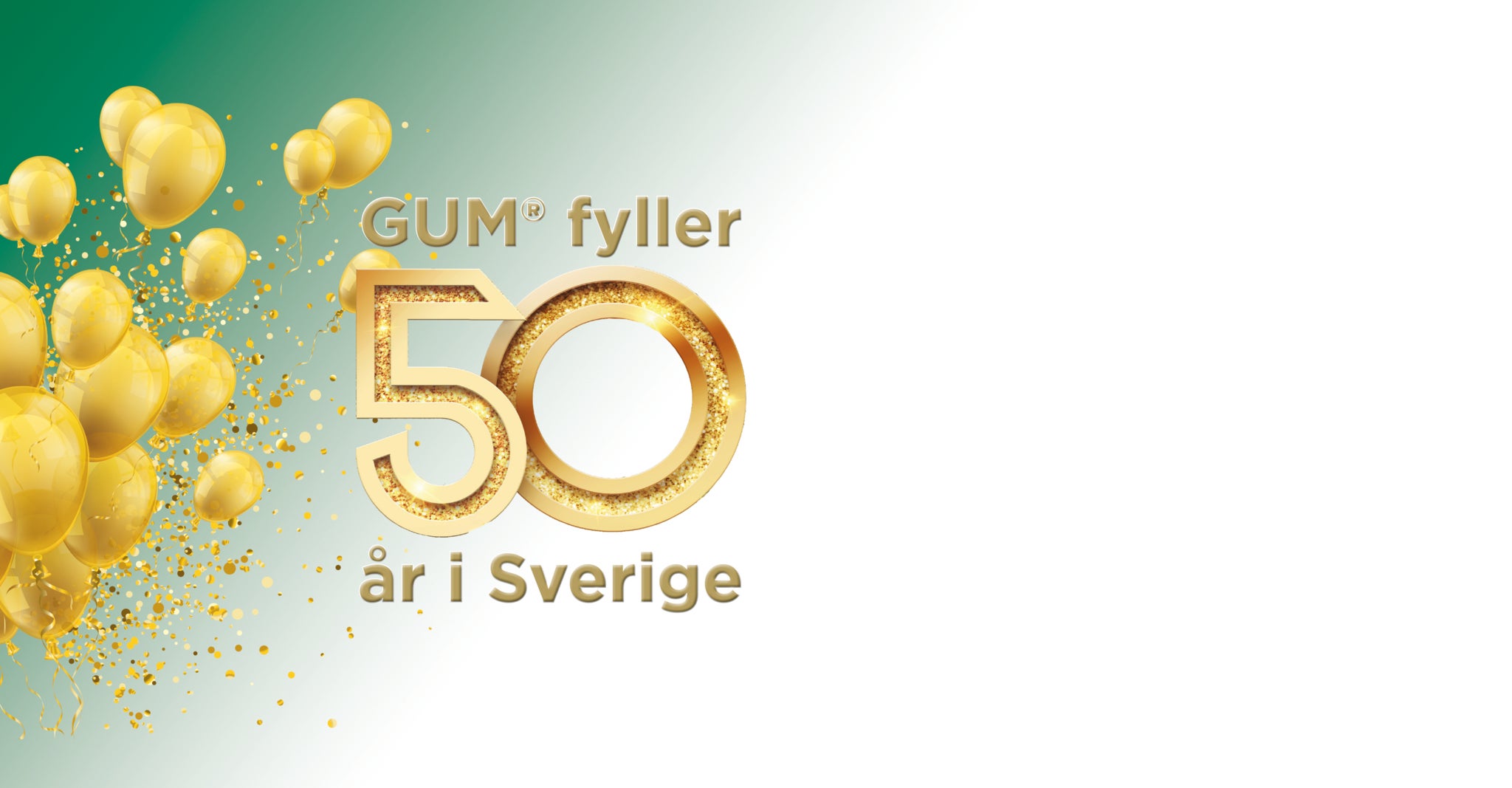 GUM® fyller 50 år!