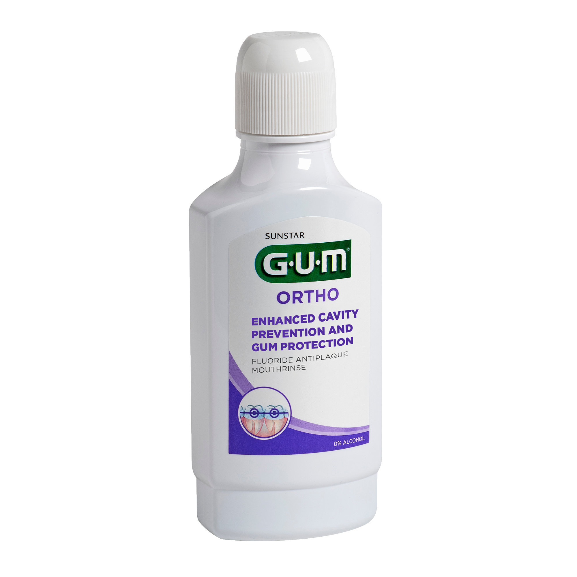 P3090-EMEA-GUM-ORTHO-Mouthrinse-300ml-Bottle