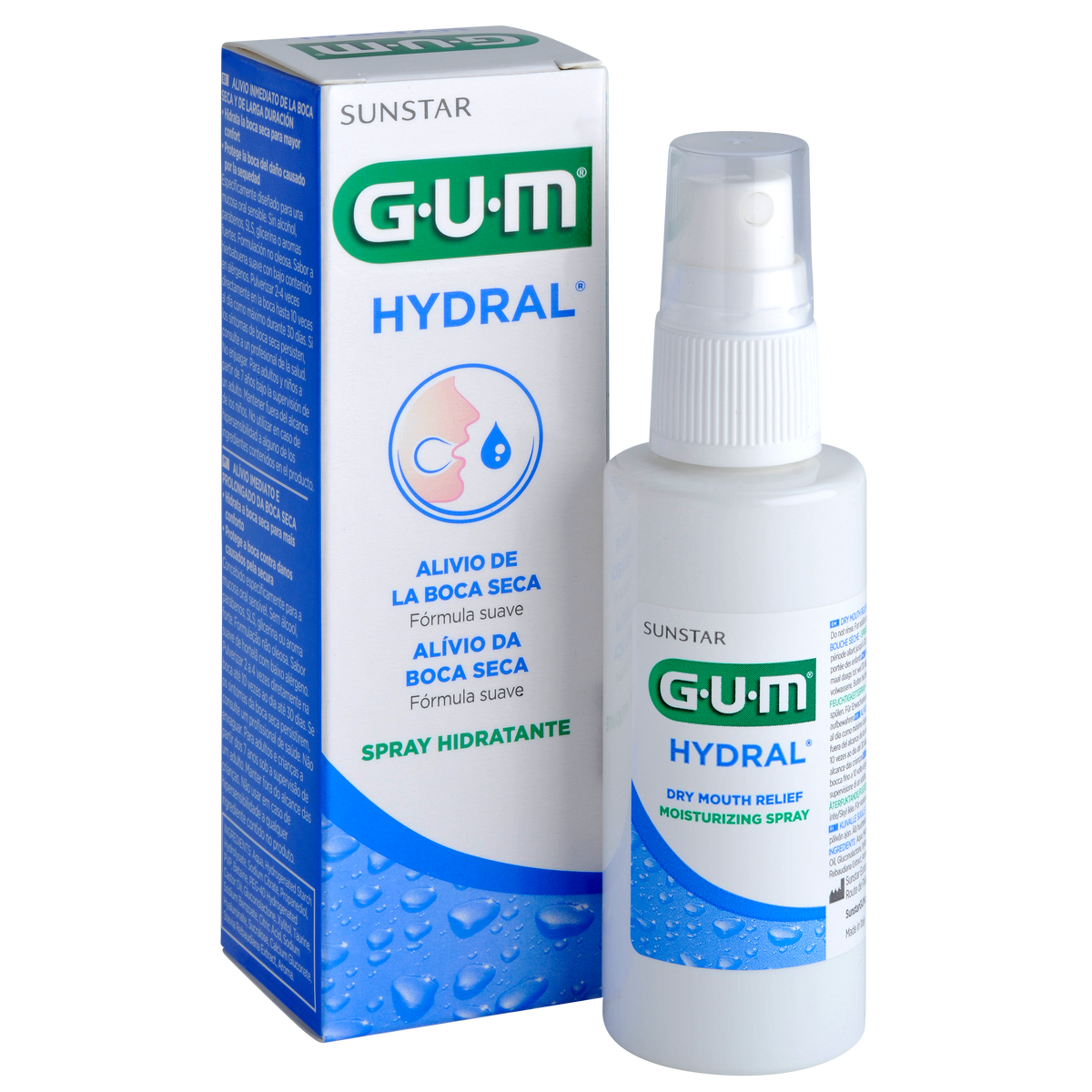 Hydral Spray hidratante GUM® HYDRAL®
