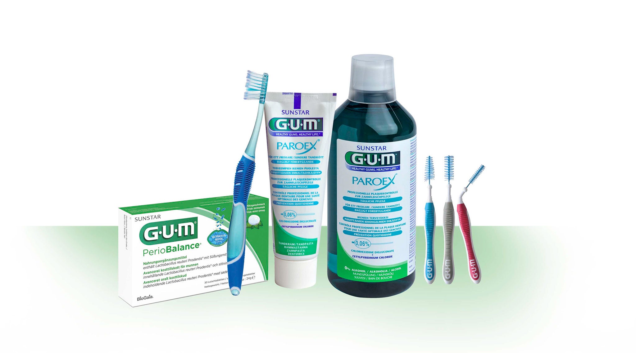 GUM® AftaClear Produkte