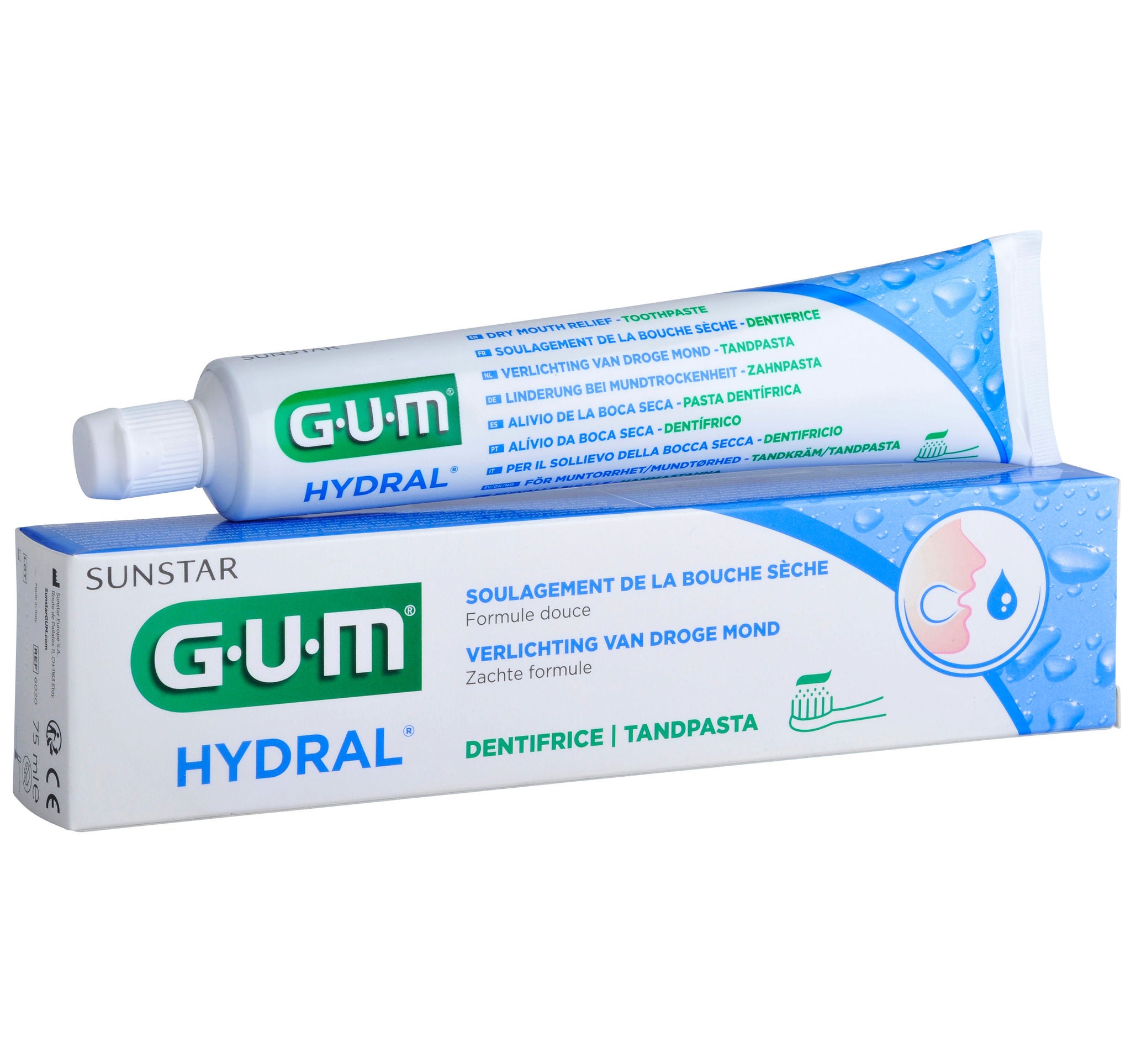 Dentifrice GUM HYDRAL