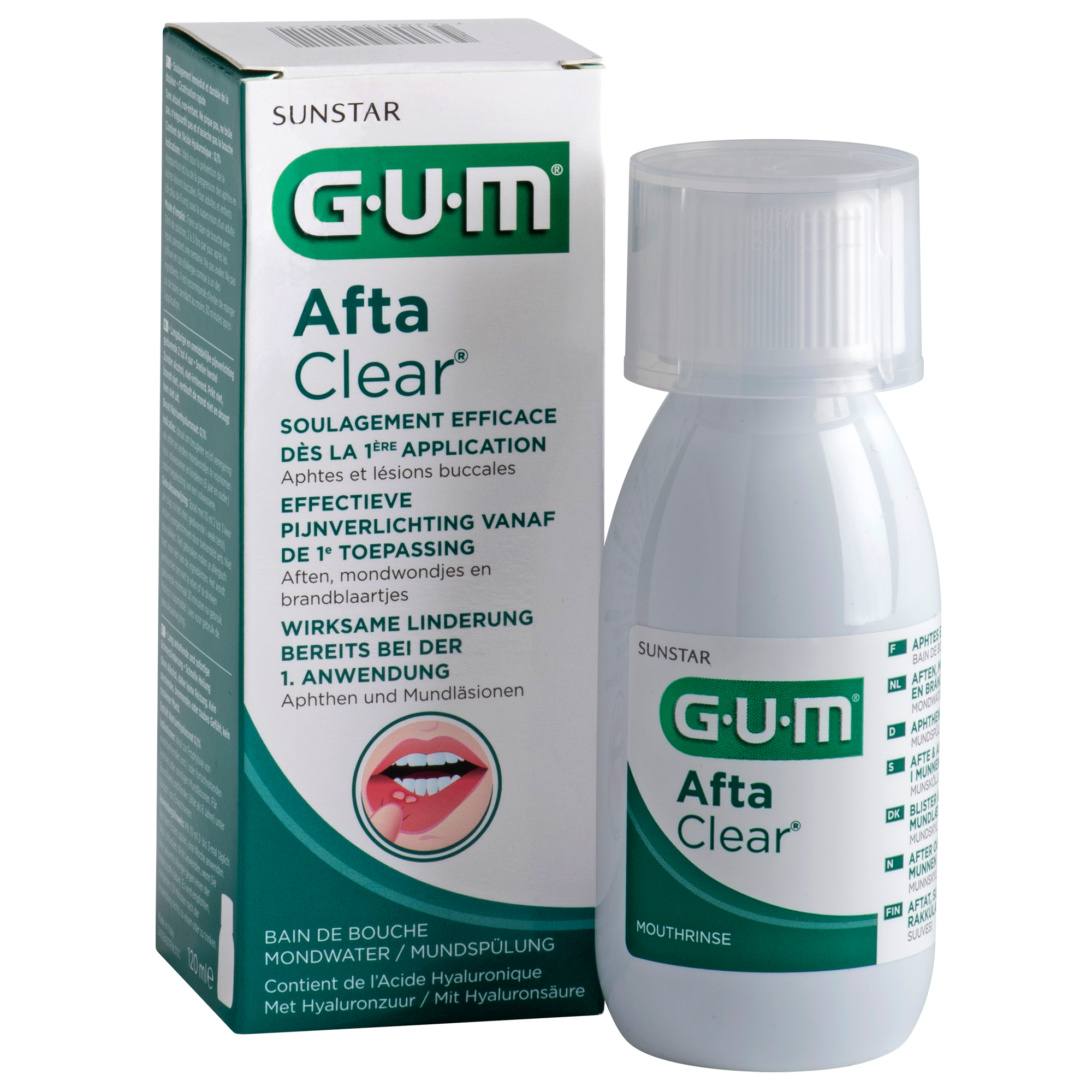 GUM AftaClear Mundspulung GUM AftaClear Mundspulung