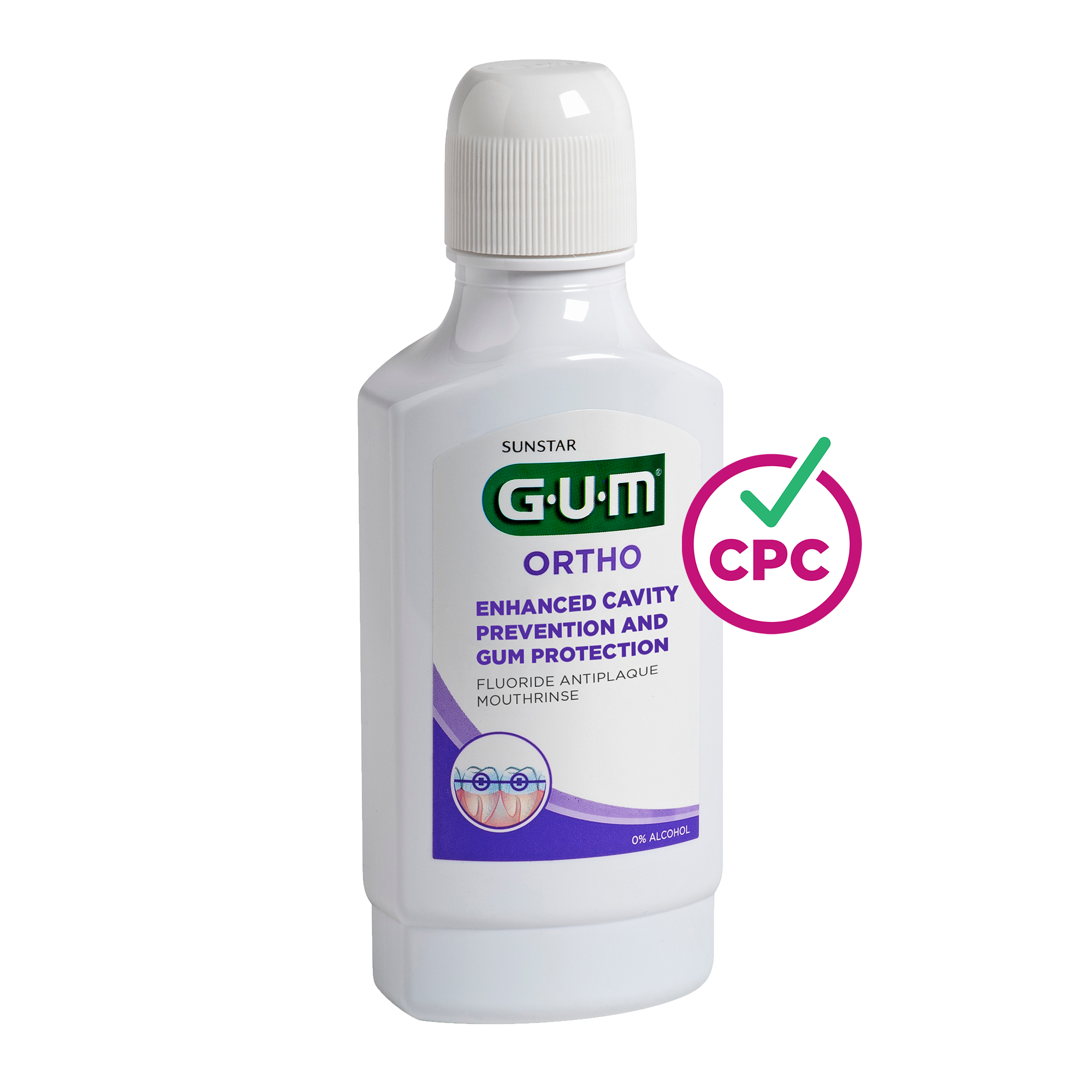 Product Sample - GUM® ORTHO Mouthwash 30 ml