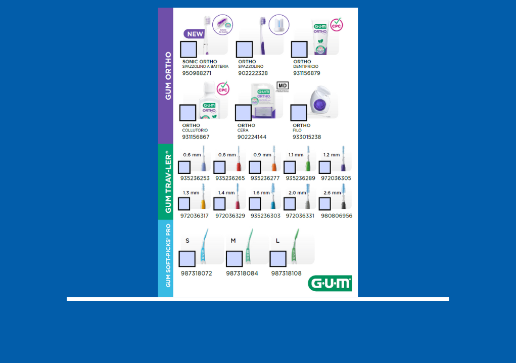 blocco prescrizione per i pazienti con apparecchio - ORTHO