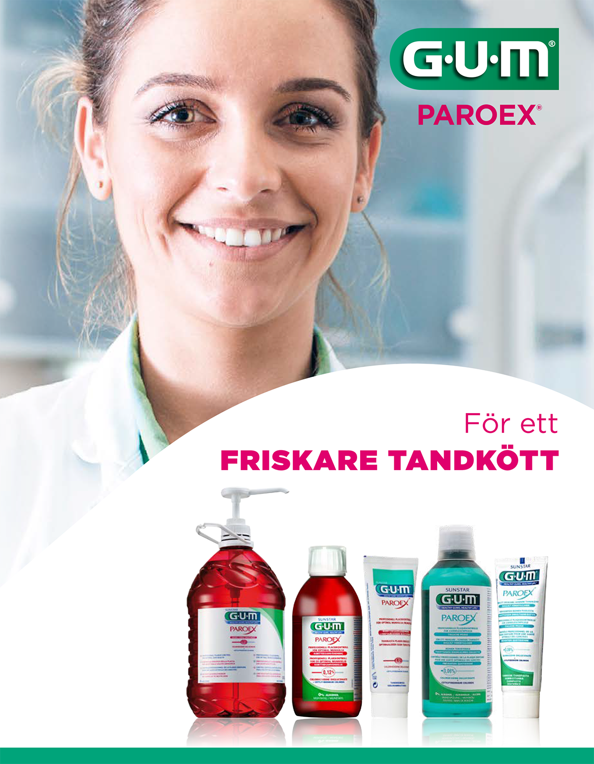 Produktfolder GUM® PAROEX®-serien