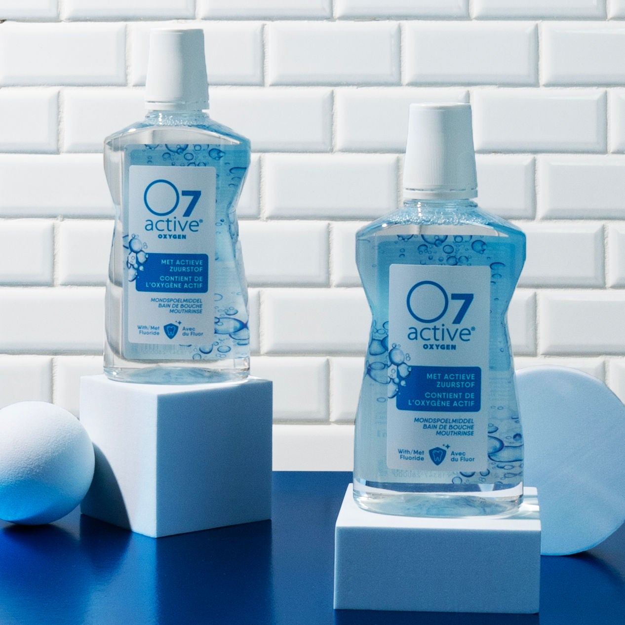 O7 Active Oxygen mondwater bevat fluoride