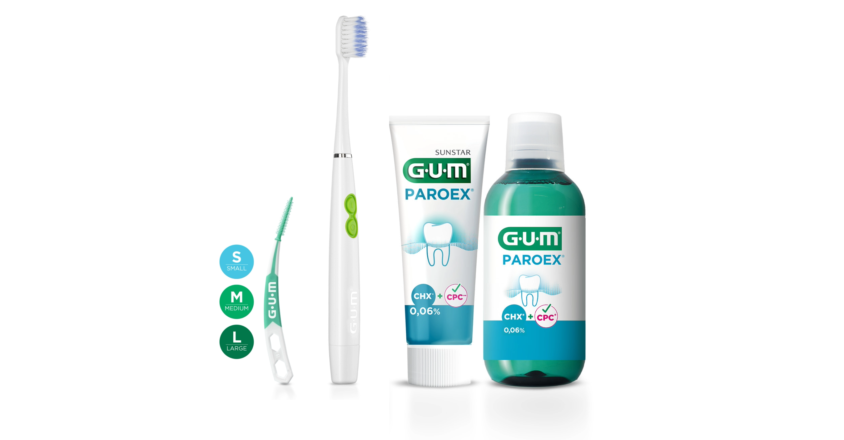GUM® Original White range