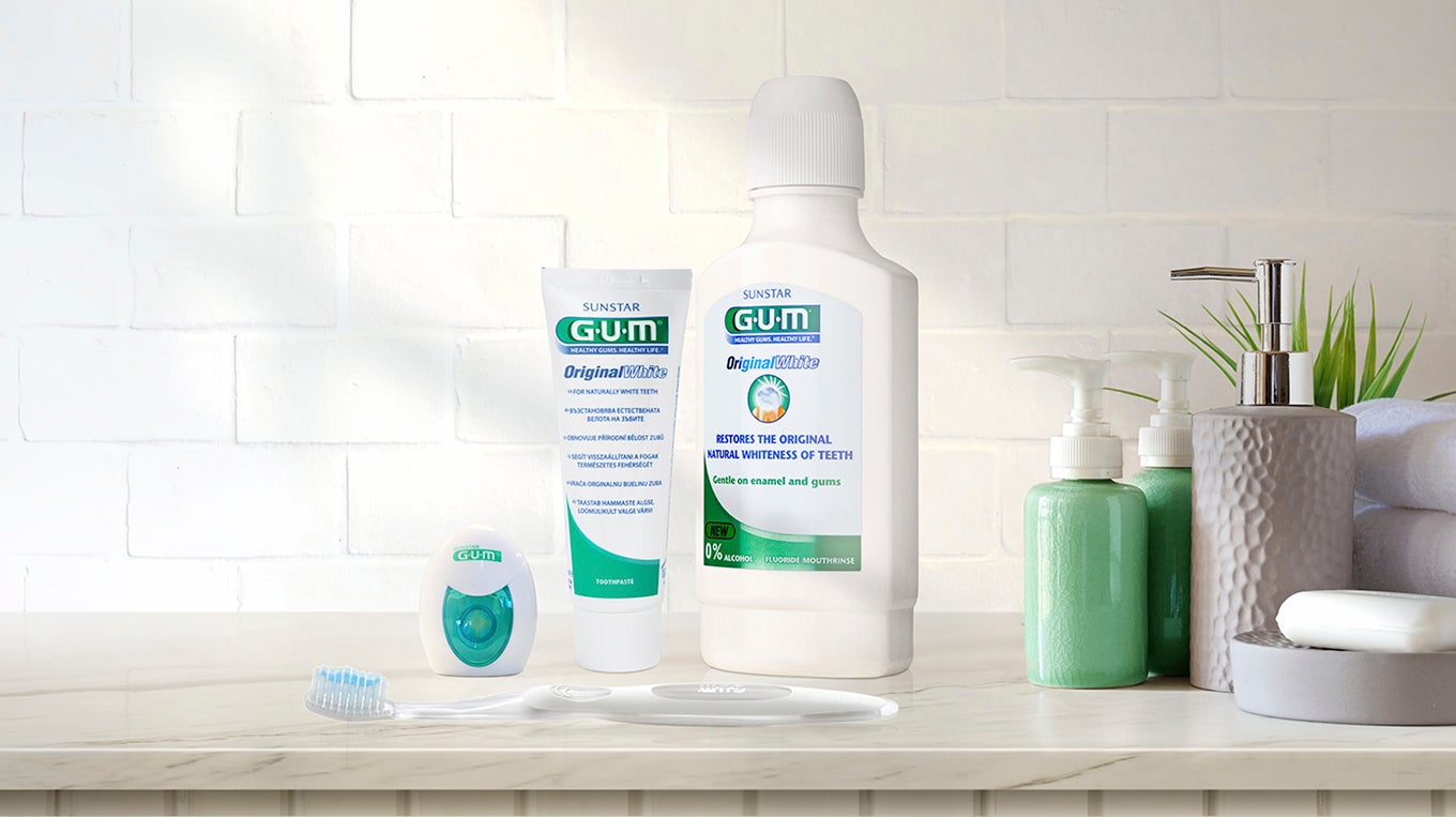 GUM® Original White product range
