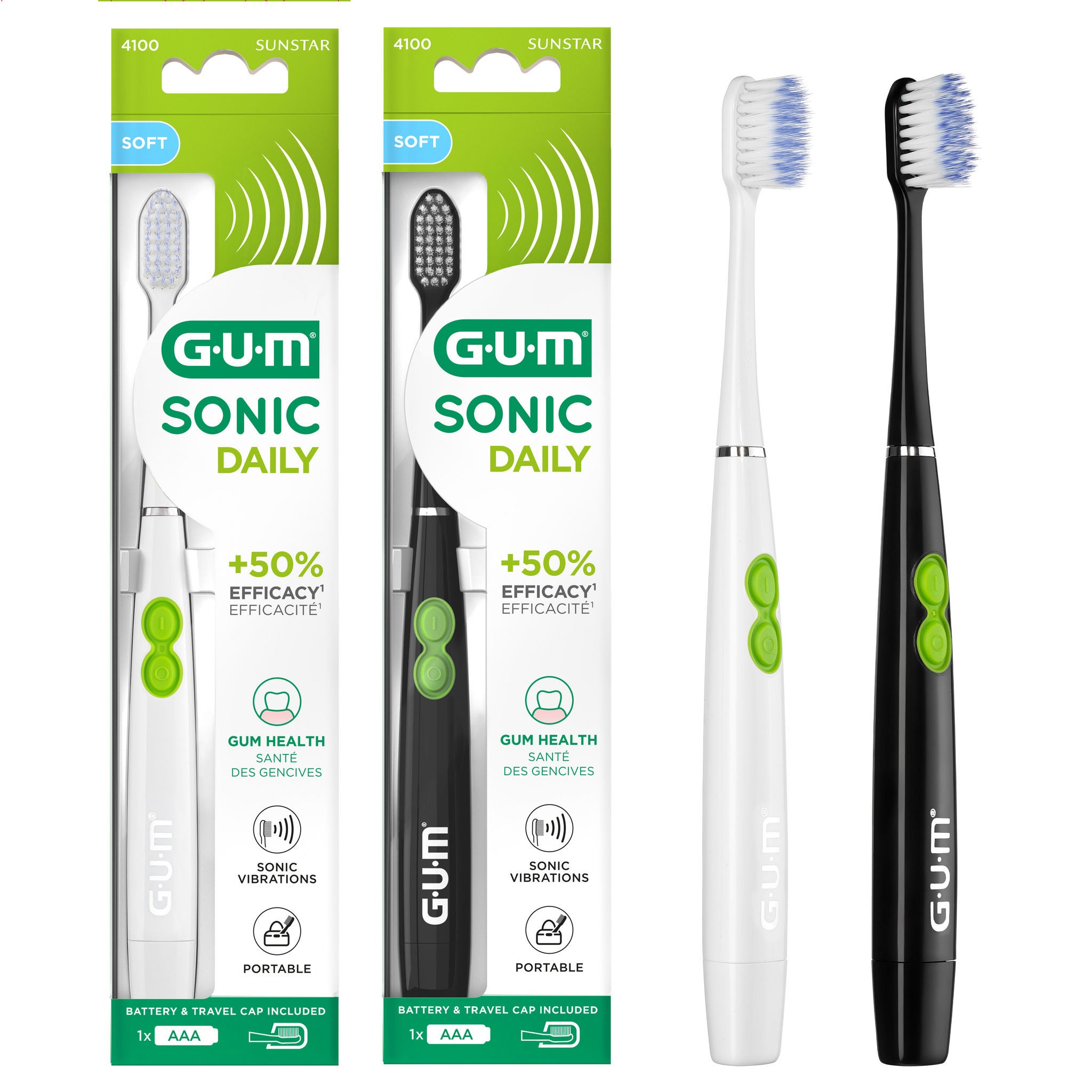 Cepillo de dientes sónico GUM SONIC DAILY