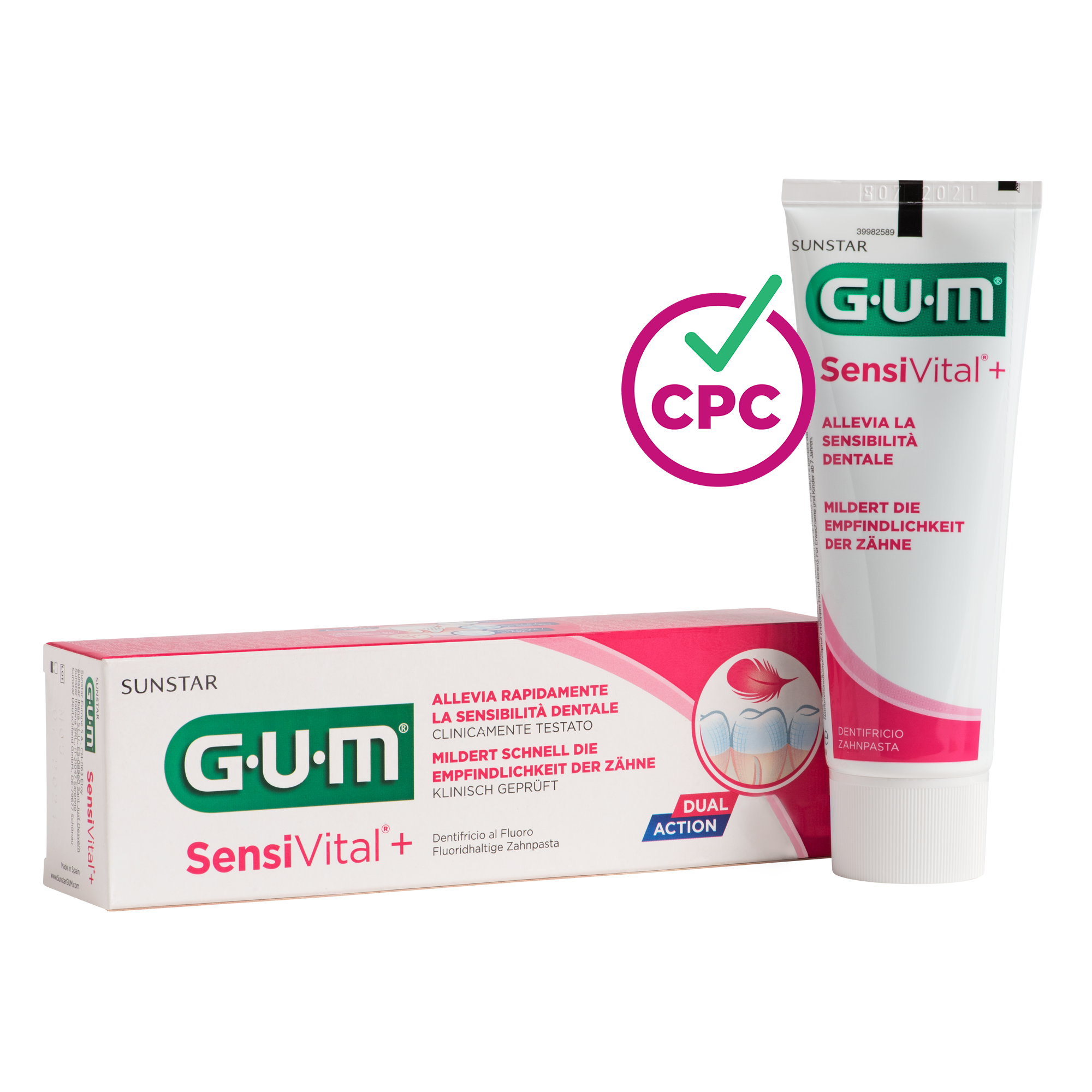 GUM SensiVital+ Zahnpasta