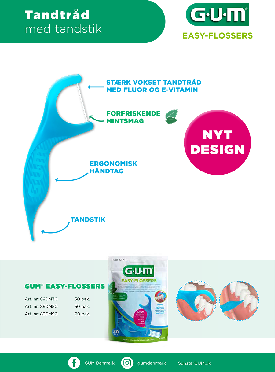 Informationsblad GUM® EASY-FLOSSER