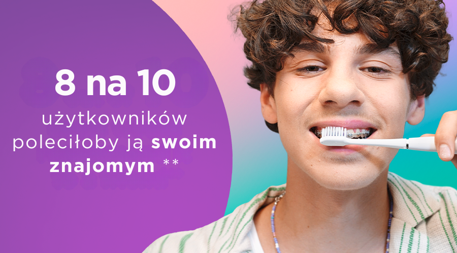 8 na 10 użytkowników poleciłoby ją swoim znajomym ** - 1