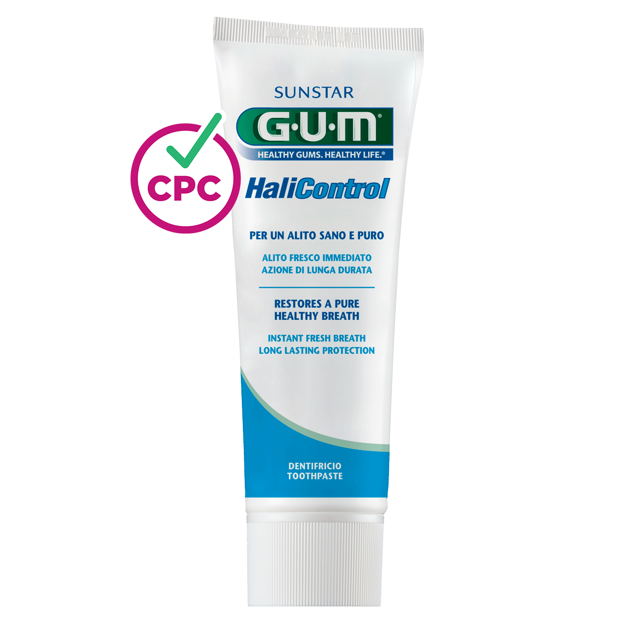 GUM® HaliControl® Toothpaste | Restore Pure Healthy Breath | 75ml