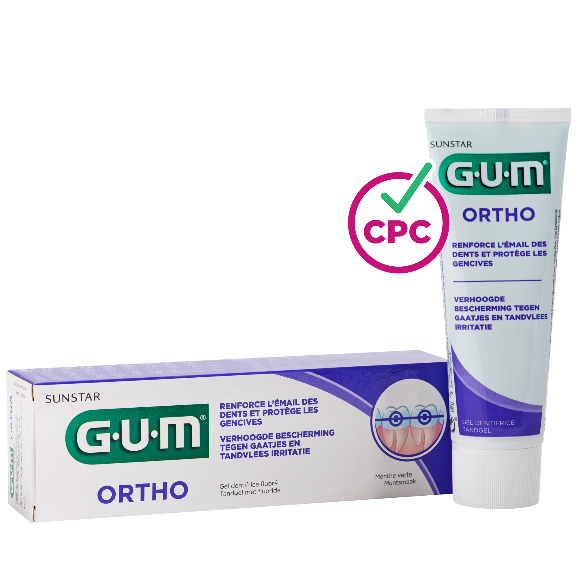 Gel Dentifrice GUM ORTHO