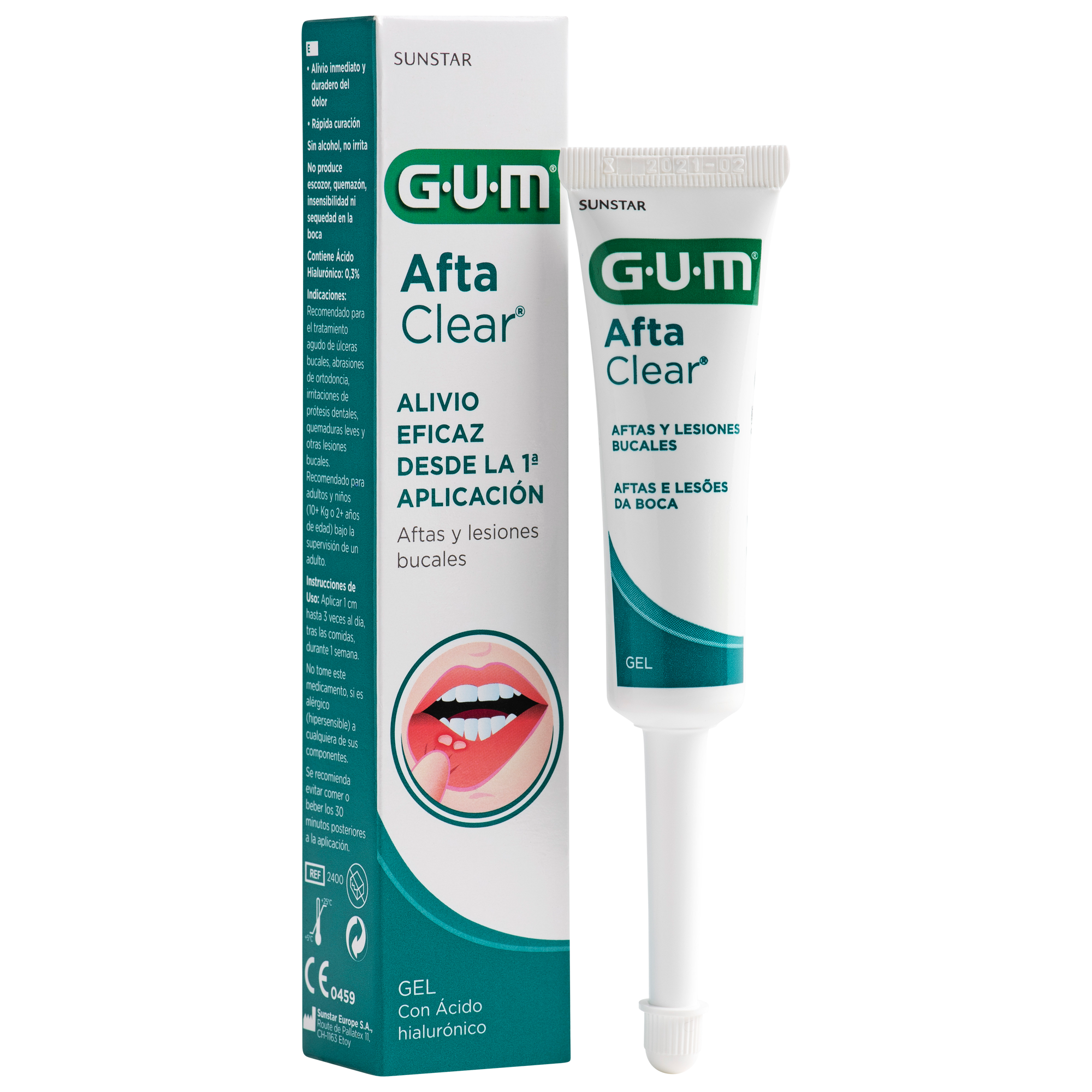 P2400-ES-GUM-AftaClear-Gel-10ml-Box-Tube