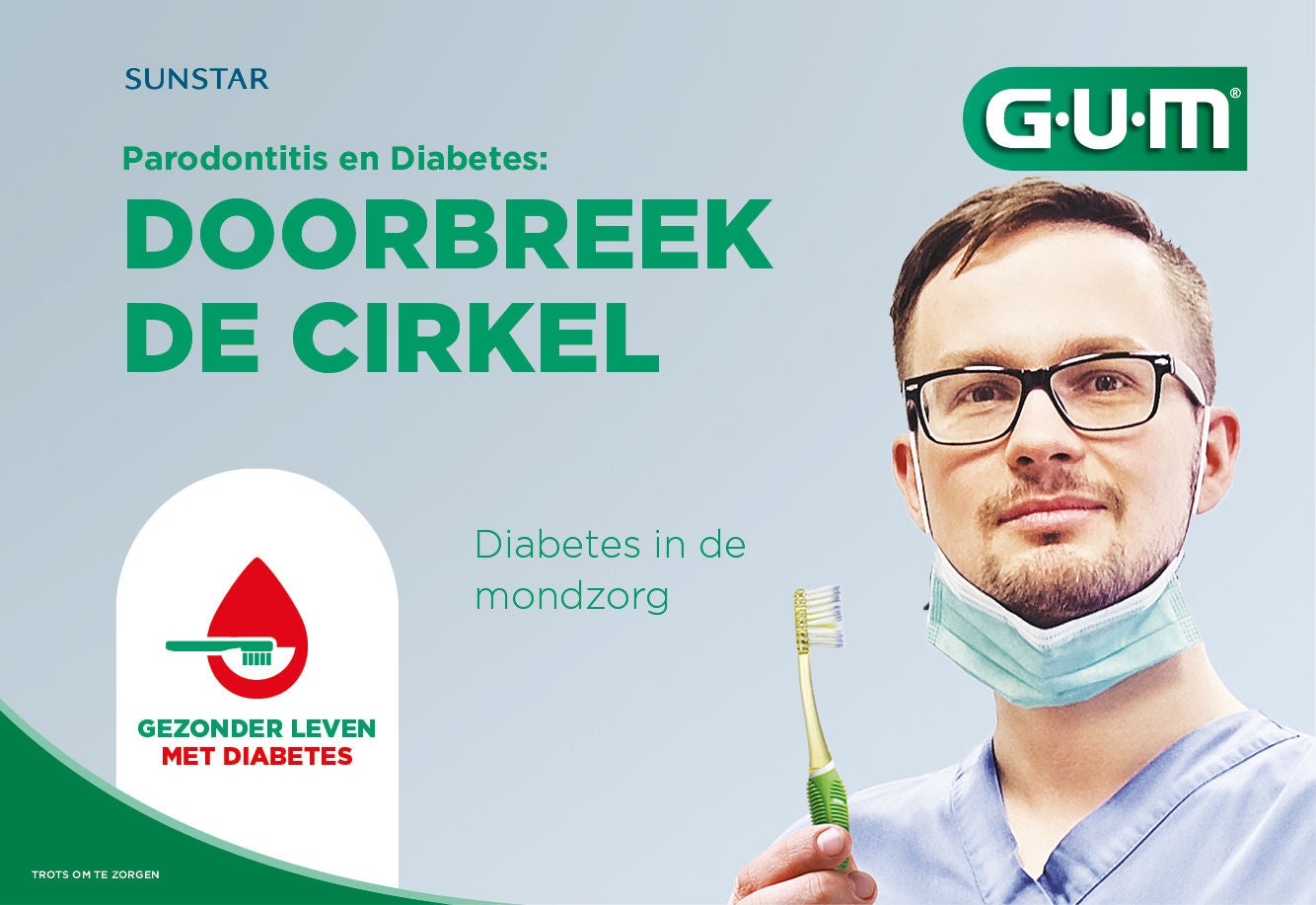 Promotie - GUM® Paradontitis en Diabetes: Doorbreek de cirkel 