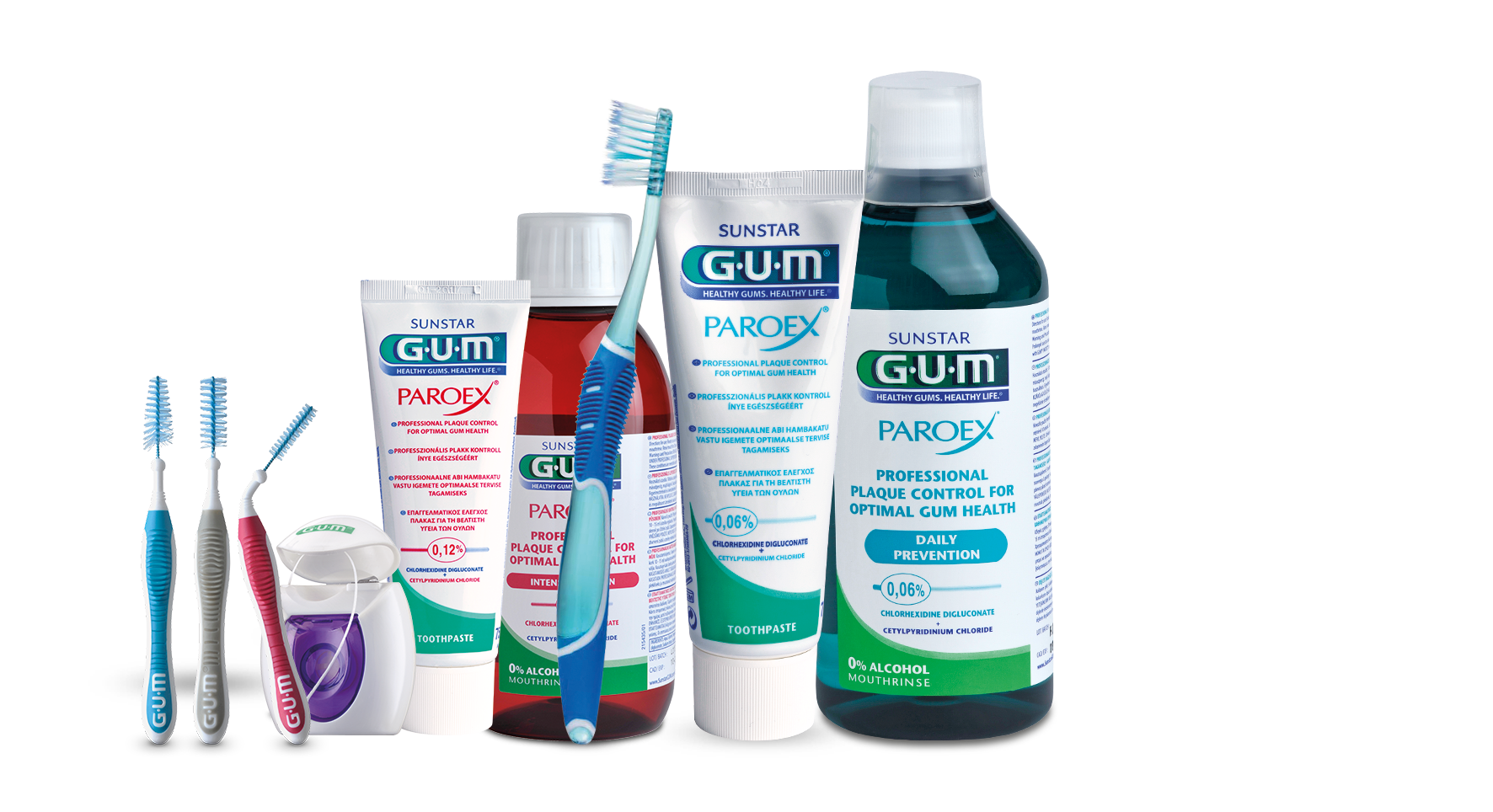 GUM® Original White product range