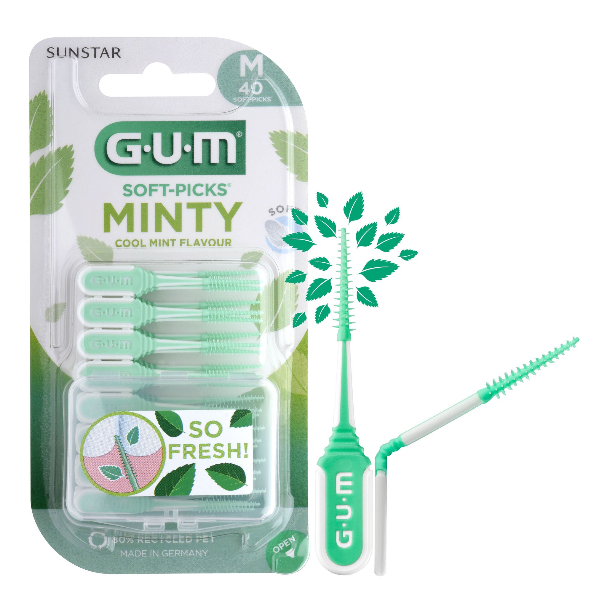 670GUM-SOFT-PICKS-MINTY-MEDIUM-40CTS-BLISTER-P1-with-interdental-and-mint-leaf.jpg