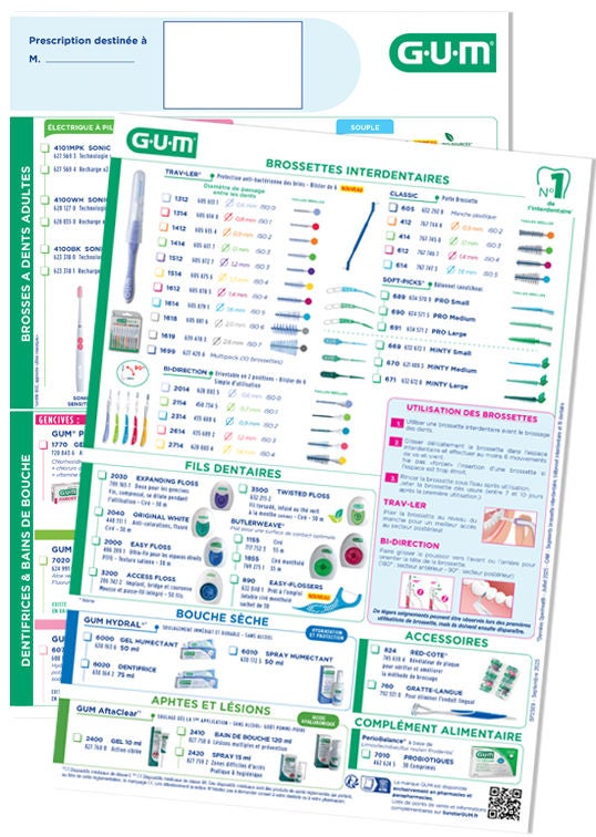 Bloc de prescription Omnipratique GUM®