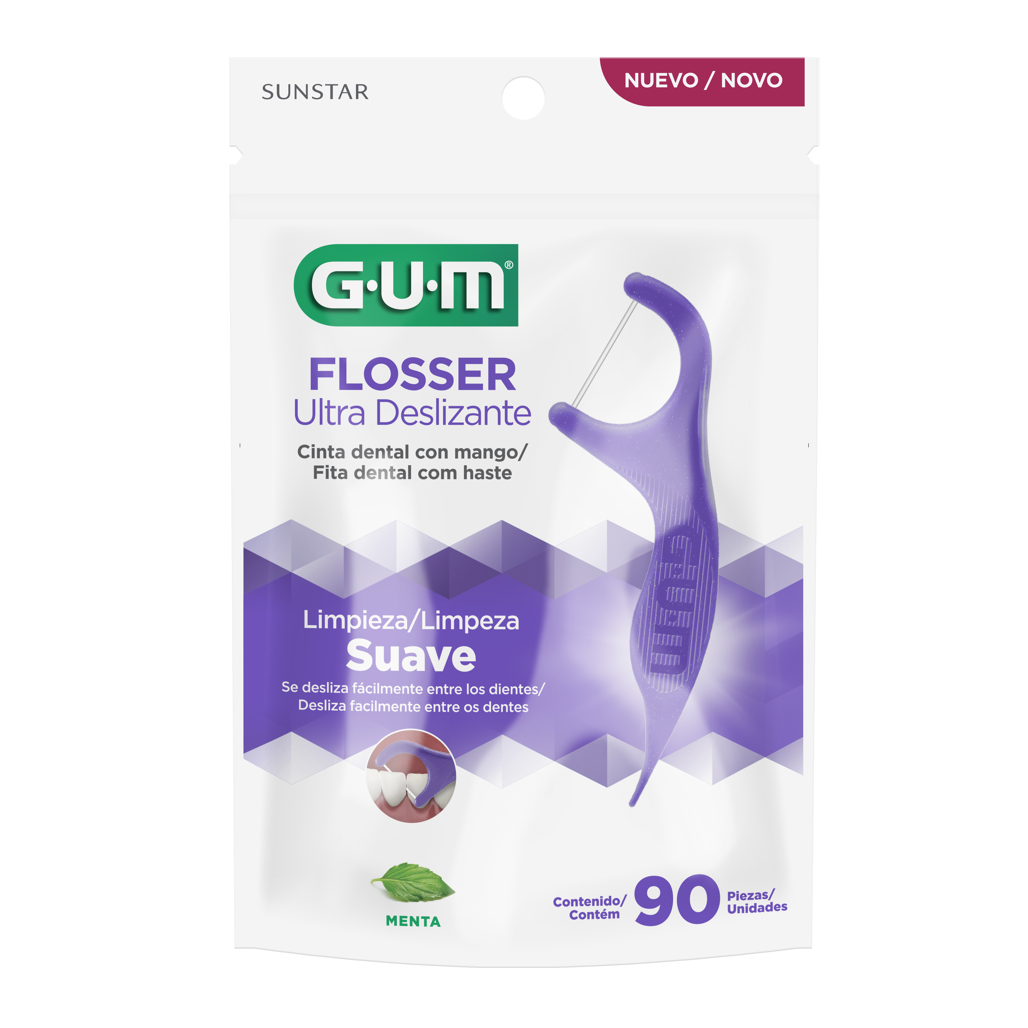 GUM Flossers Ultra Deslizante