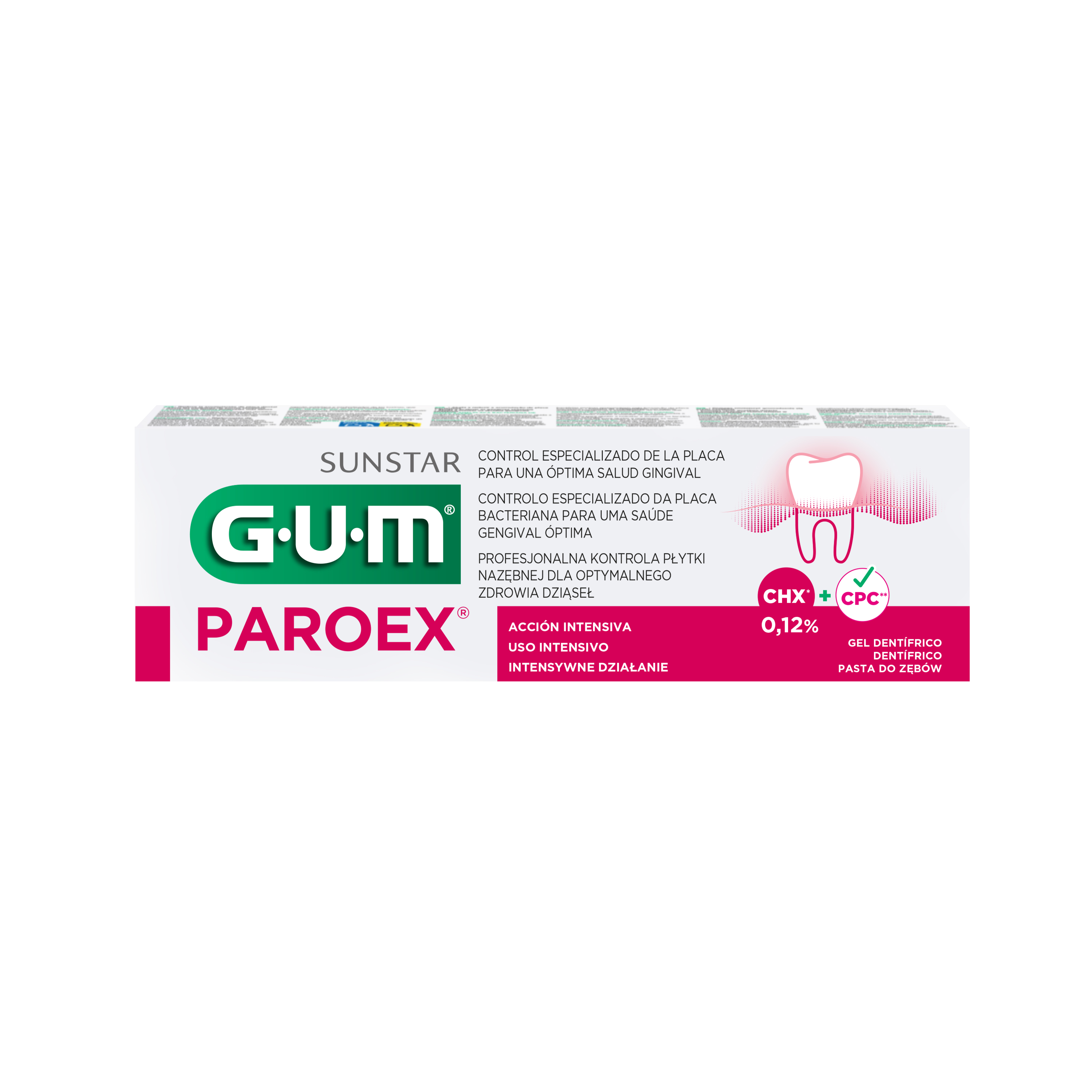 GUM® PAROEX® Gingivitis 0,12% Pasta Dental