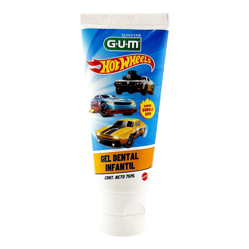 GUM® Hot Wheels Gel dental 75ml