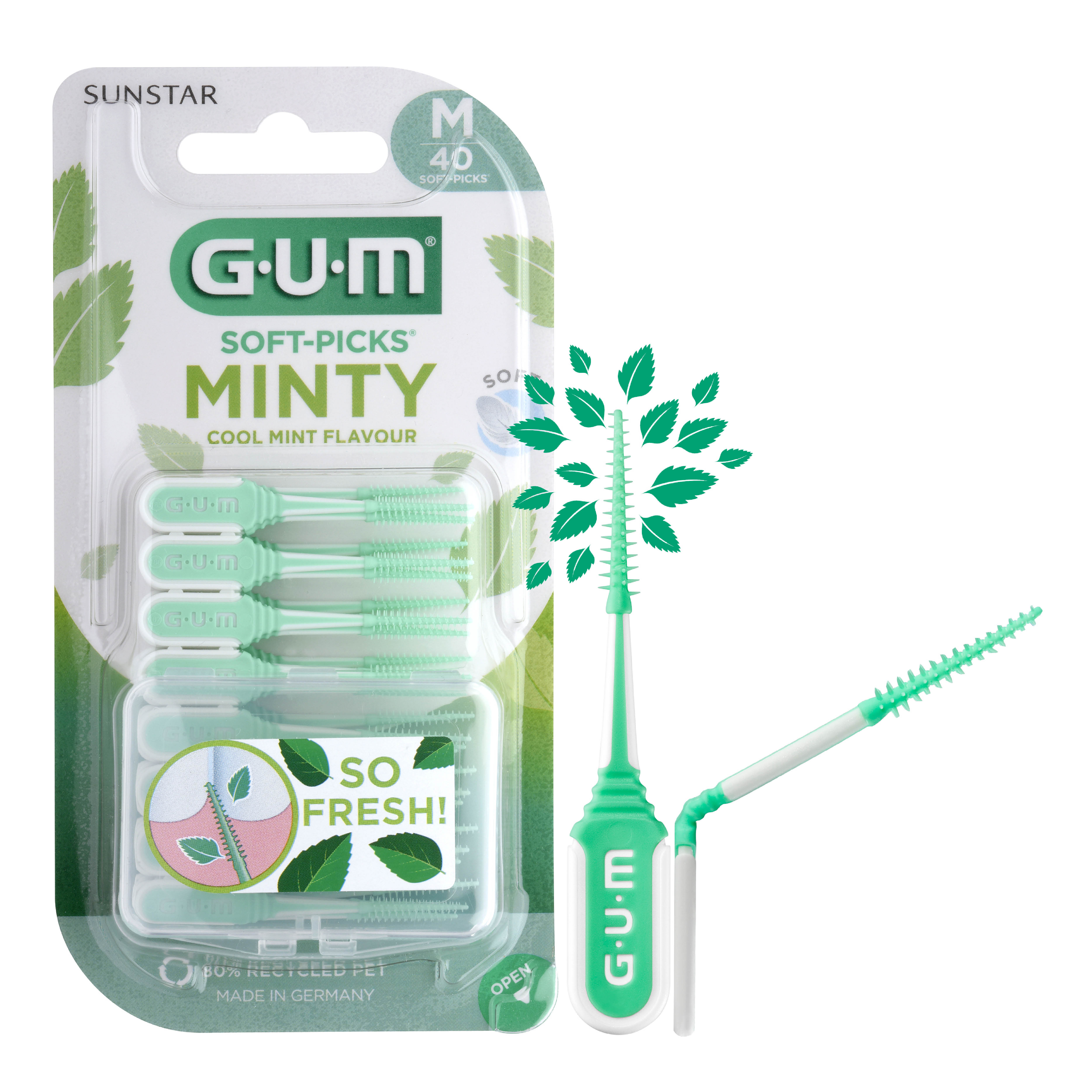 670GUM-SOFT-PICKS-MINTY-MEDIUM-40CTS-BLISTER-P1-with-interdental-and-mint-leaf.jpg