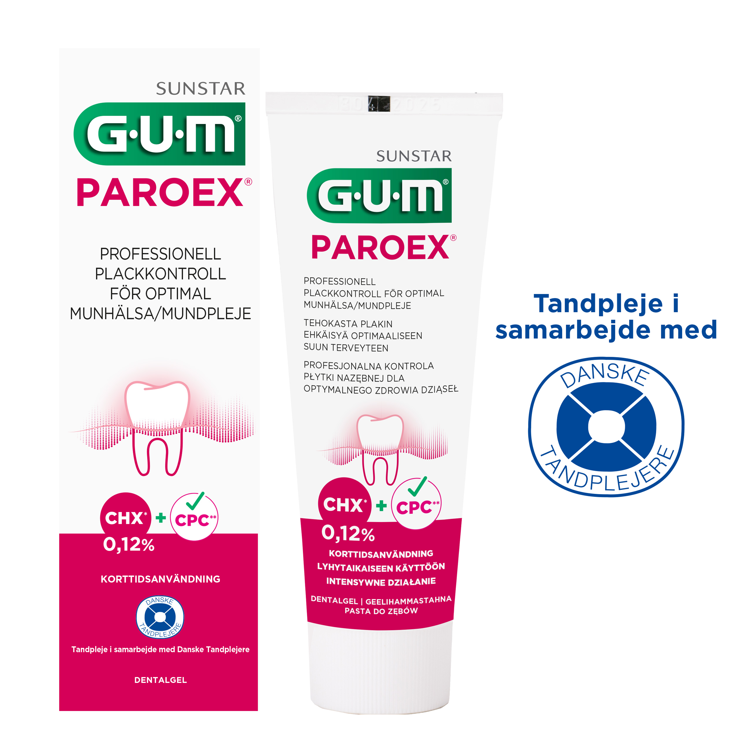 GUM PAROEX tandpasta 0,12% GUM PAROEX tandpasta 0,12%