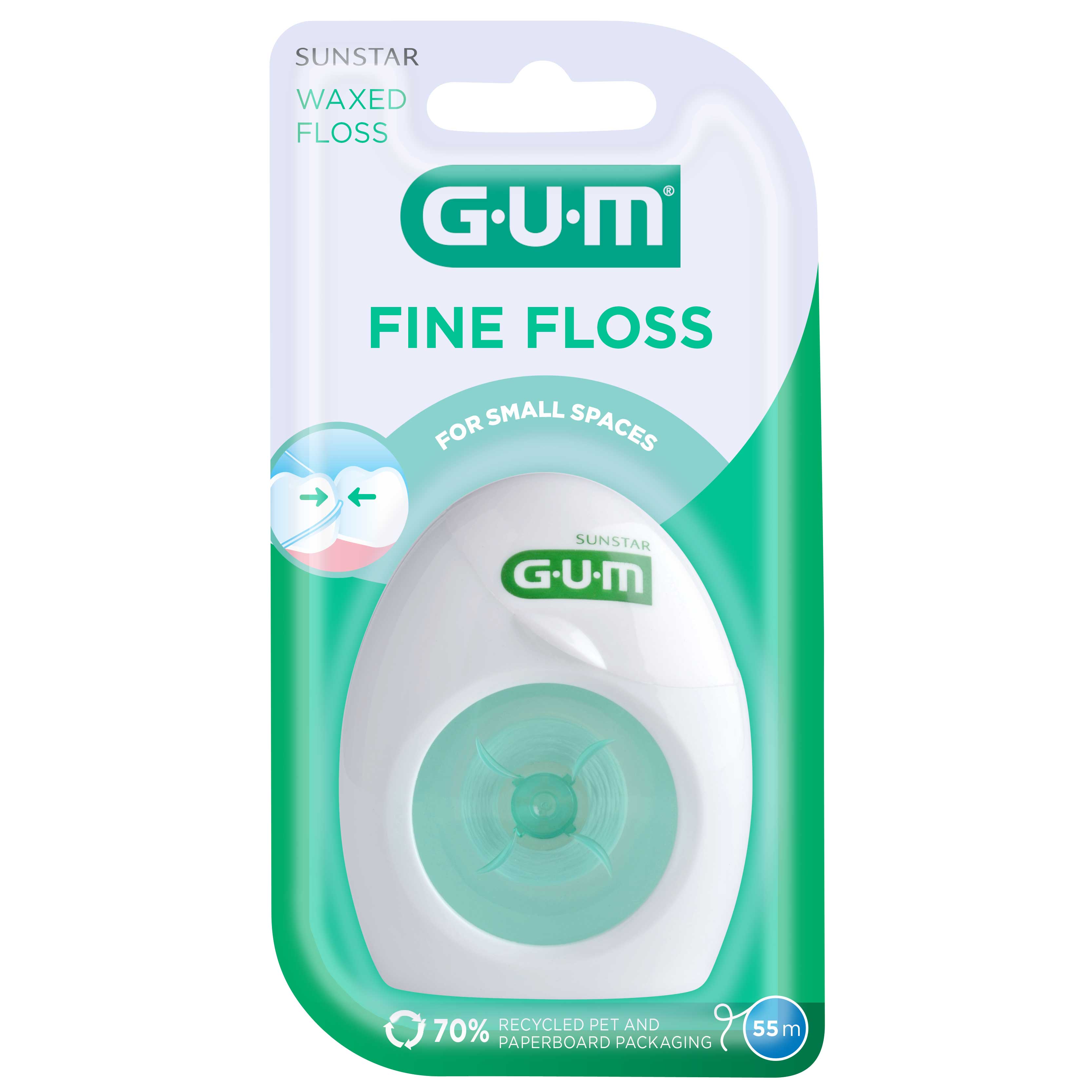 1555M-GUM-FINE-FLOSS-WAXED-55M-BLISTER-P1