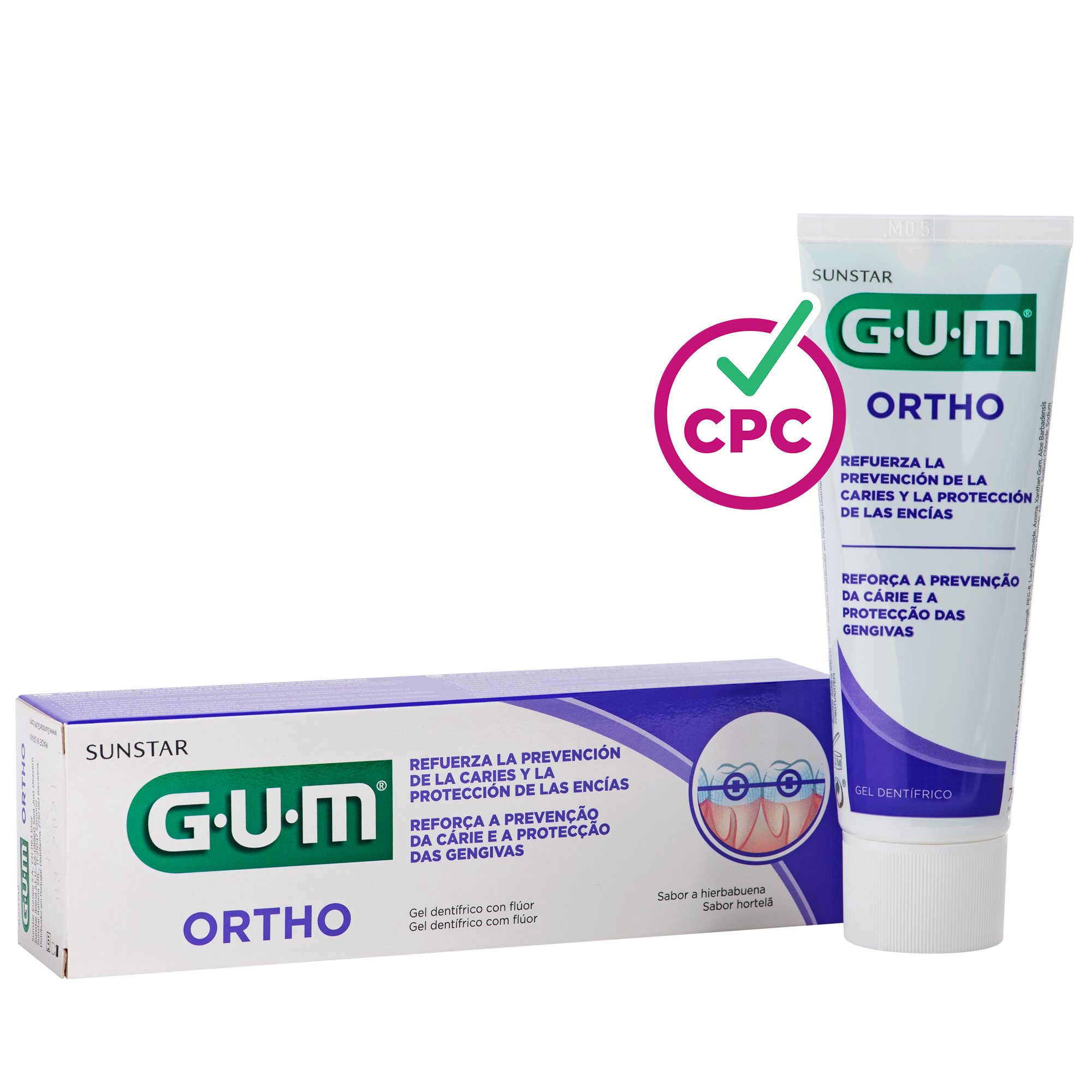 P3080-ES-PT-GUM-Ortho-Toothpaste-75ml-Box-Tube-Angle-CPC