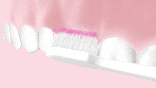 Cepillo de dientes GUM SONIC SENSITIVE con filamentos ultrasuaves y a doble nivel