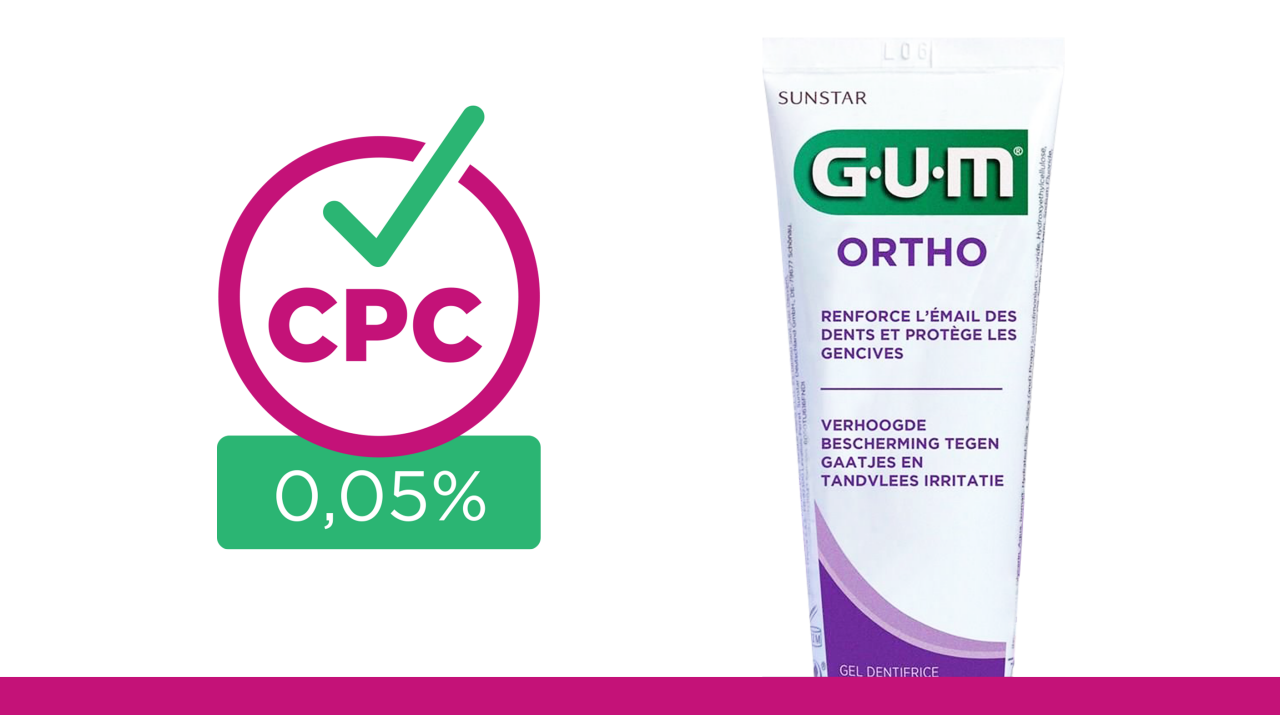 GUM® Toothpastes and Mouthwashes with CPC to help your patients