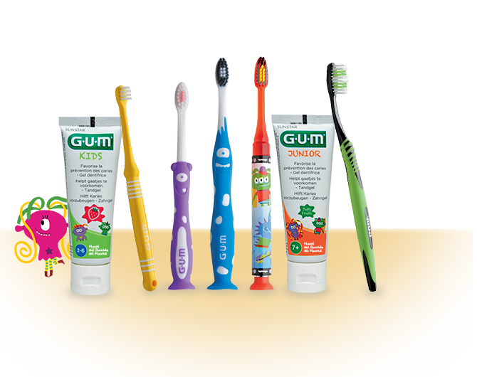 GUM® produkter för barn